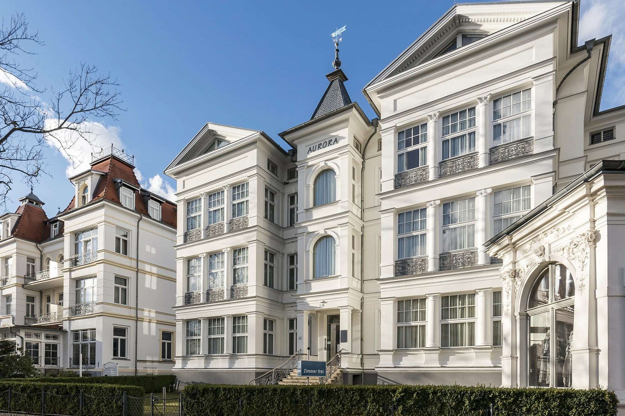 Seetelhotel Villa Aurora Heringsdorf  Buitenkant foto